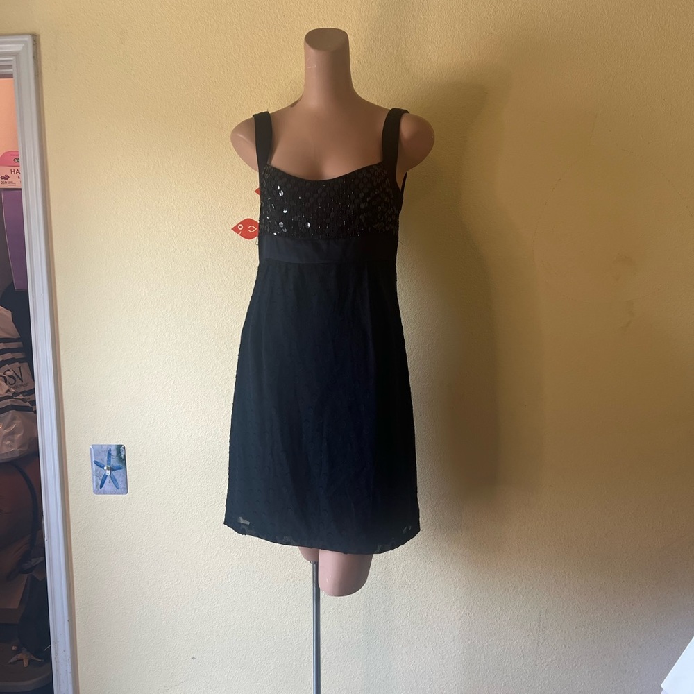 Nanette Lepore Elegant Black Mini Dress